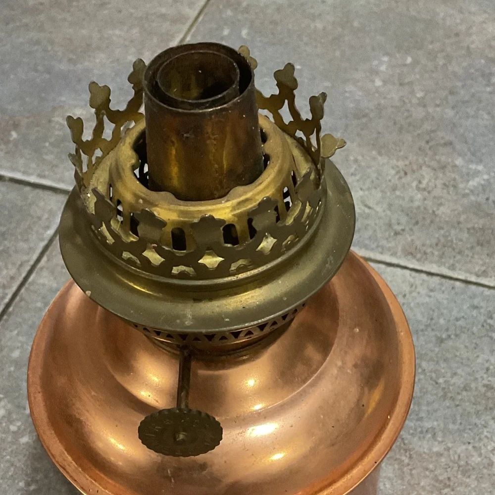 Vintage Copper and Brass Lantern
